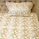 Maple Vines Printed Bedsheet