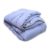 Blue winter comforter