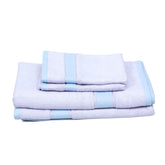 Bamboo cotton Towel set _ Blue