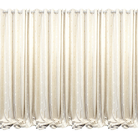 Ivory Arches Curtain