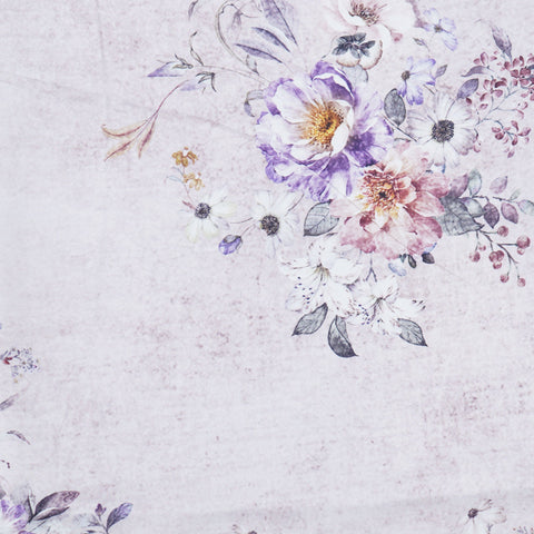 Premium Lavender Floral Comforter Set