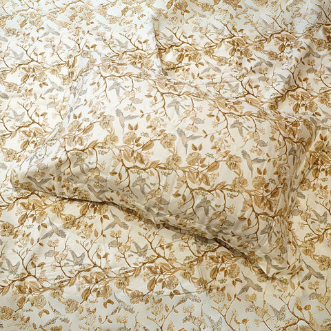 Maple Vines Printed Bedsheet