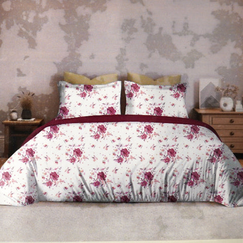 Rose Blush Printed Bedsheet