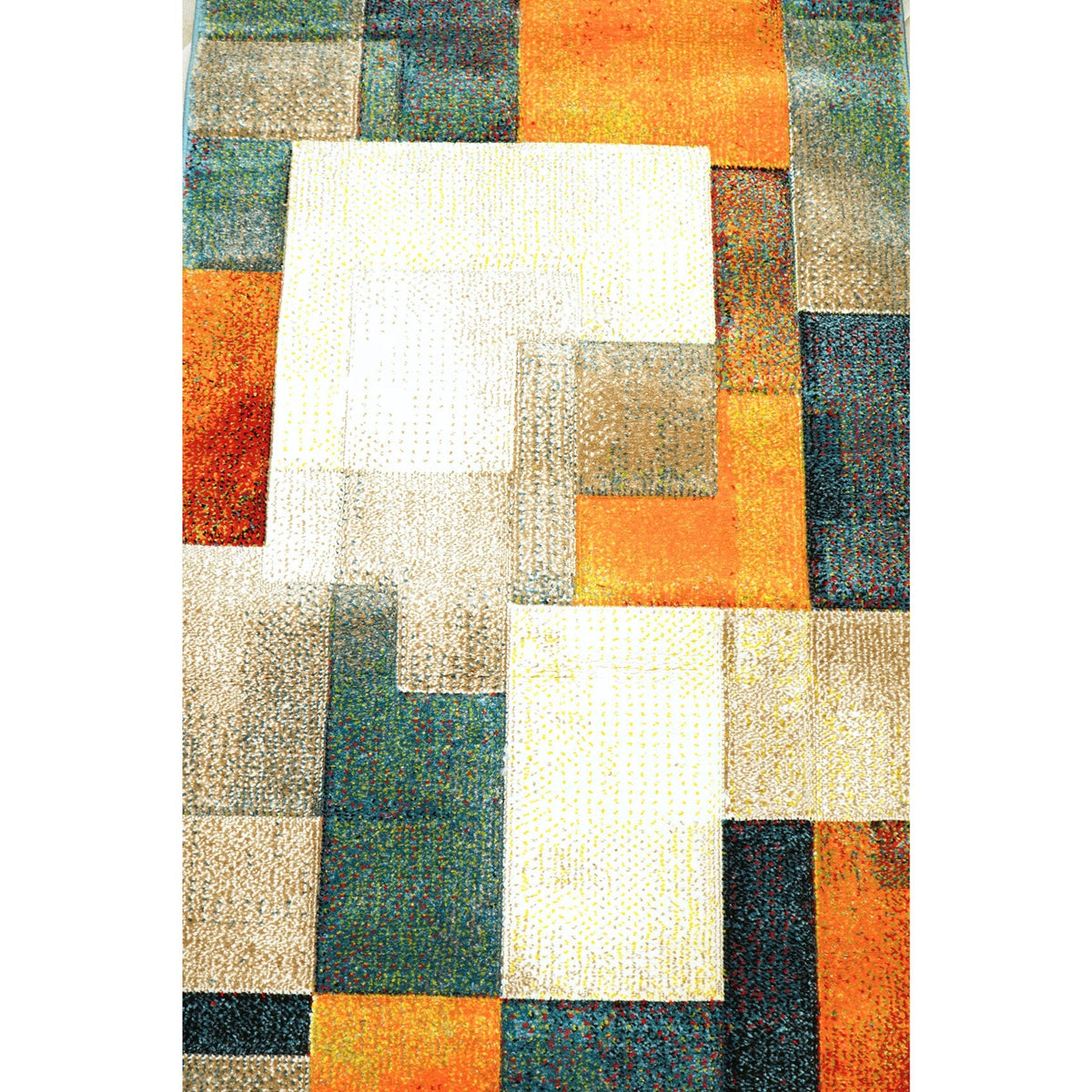 Geo Pop Runner Carpet – Abstract Shapes