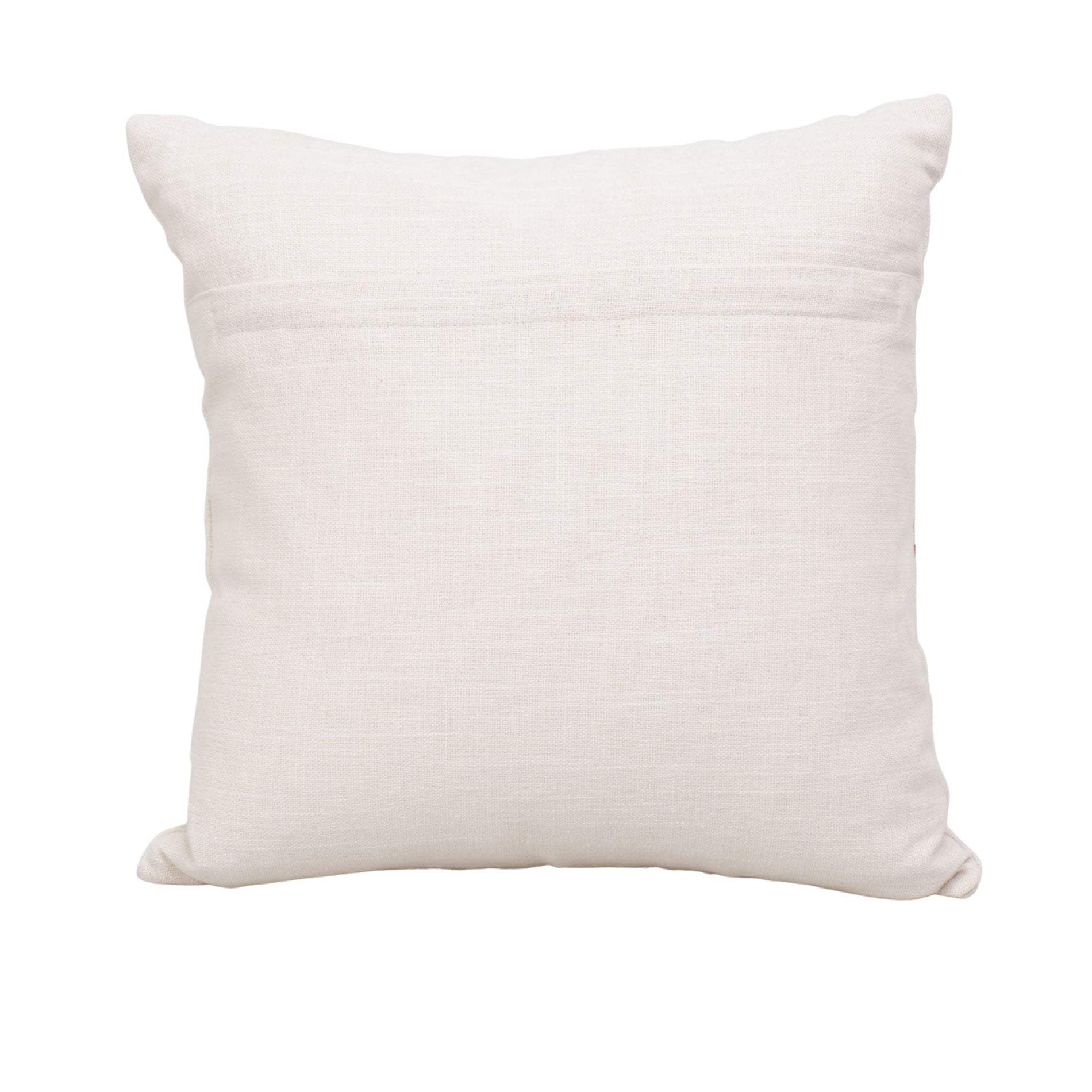 Dual Brown Floral Cushion – Rich Leafy Detailing
