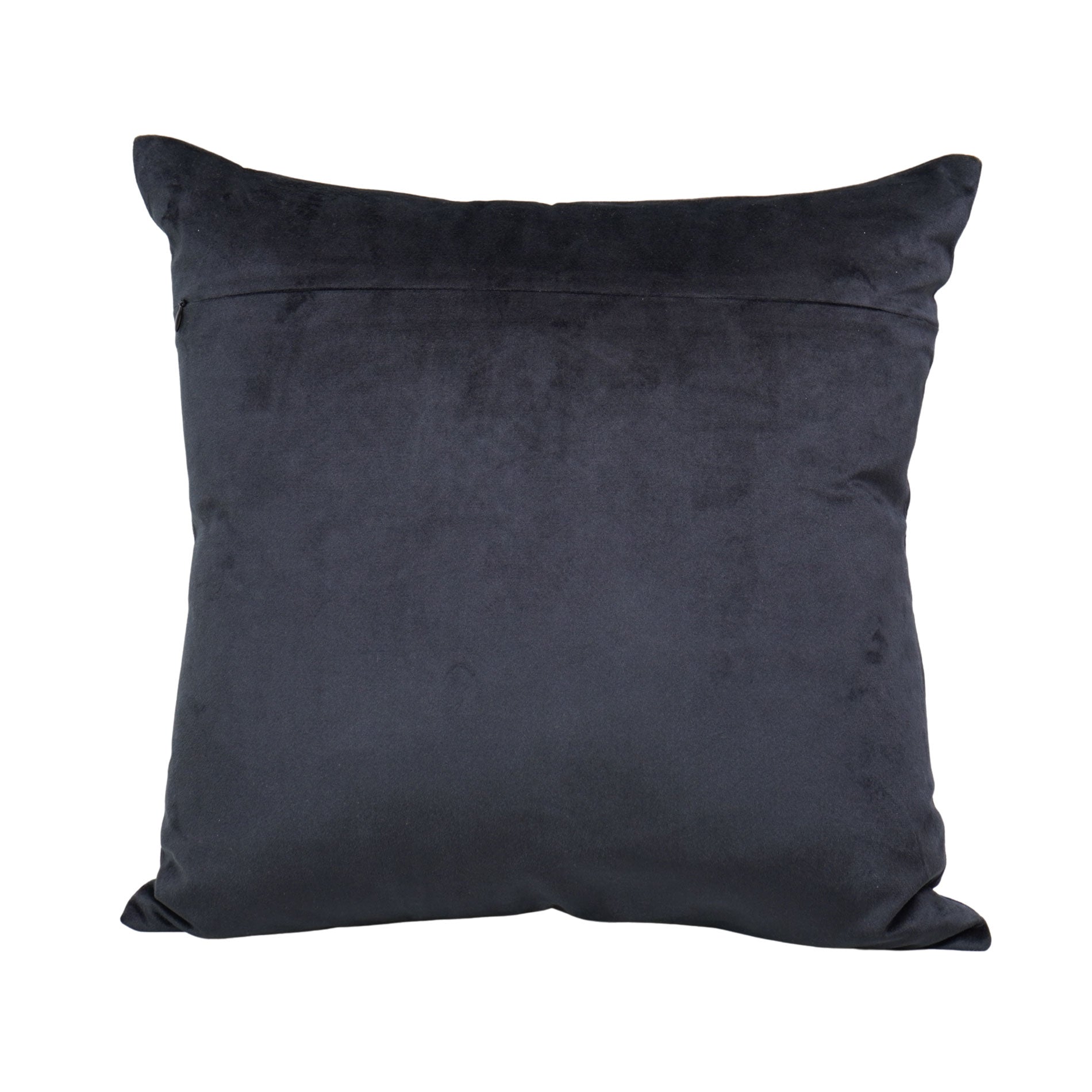 Charcoal Black Designer Cushion – Royal Tiger Print