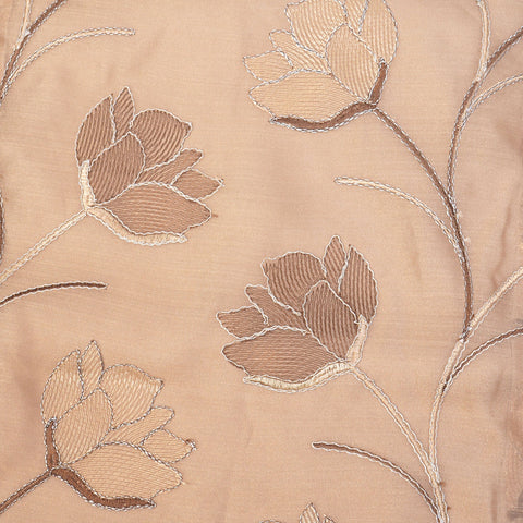 Petal Harmony – Designer Runner in Sand Beige