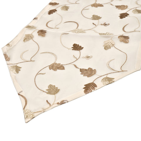 Autumn Vine – Embroidered Table Runner