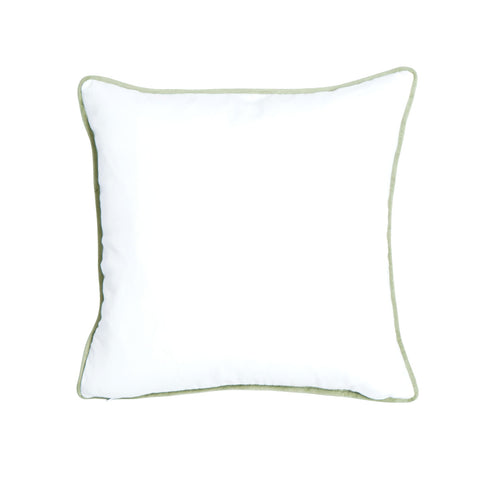 Multicolour Floral Cushion – Branch & Leaf Embroidery