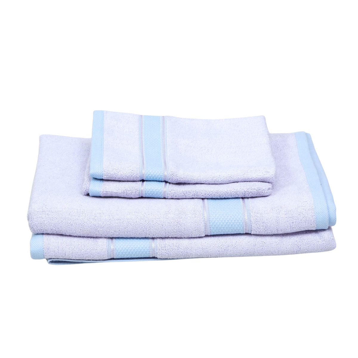 Bamboo cotton Towel set _ Blue